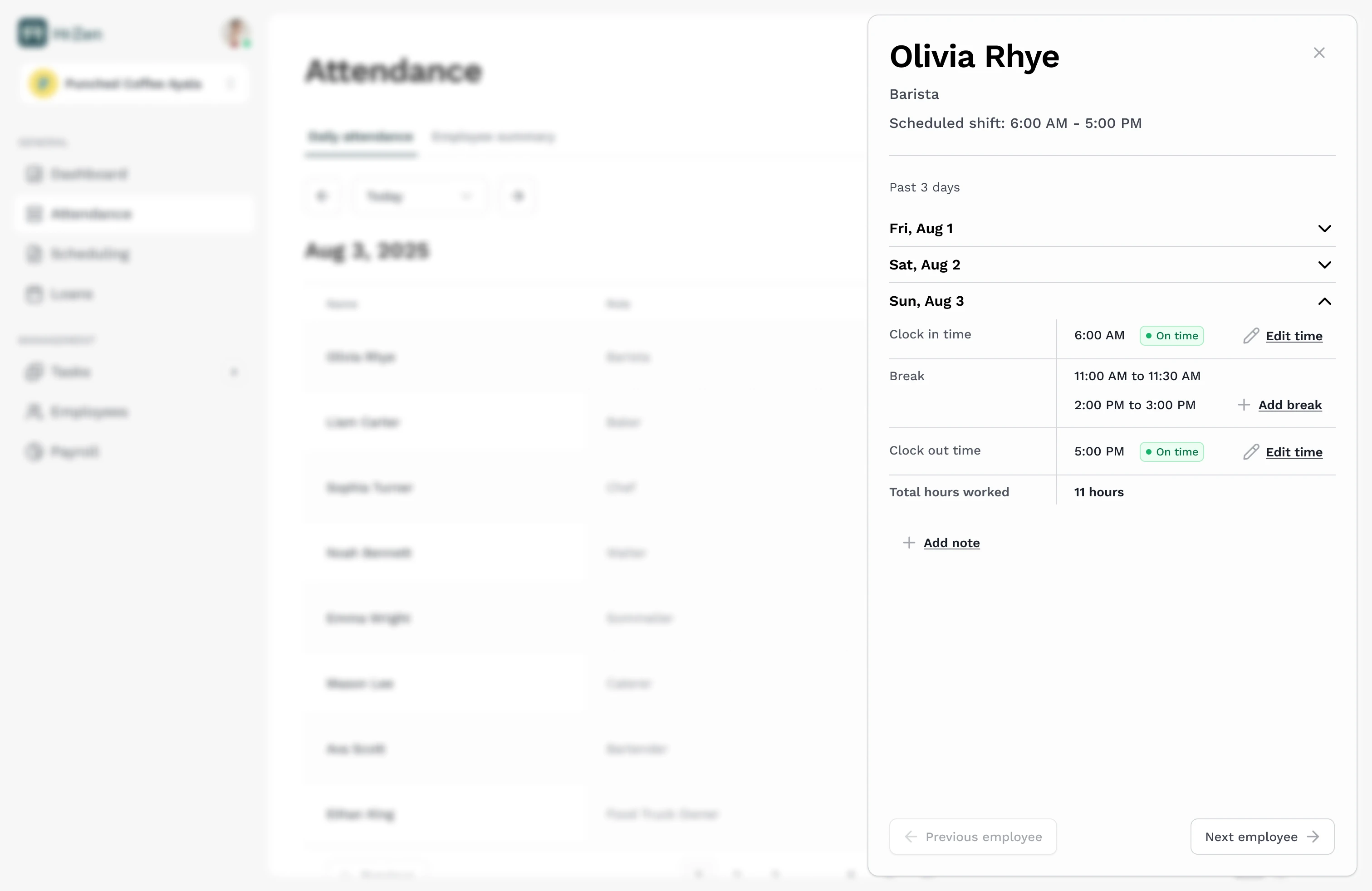 Hrzen — screenshot 2