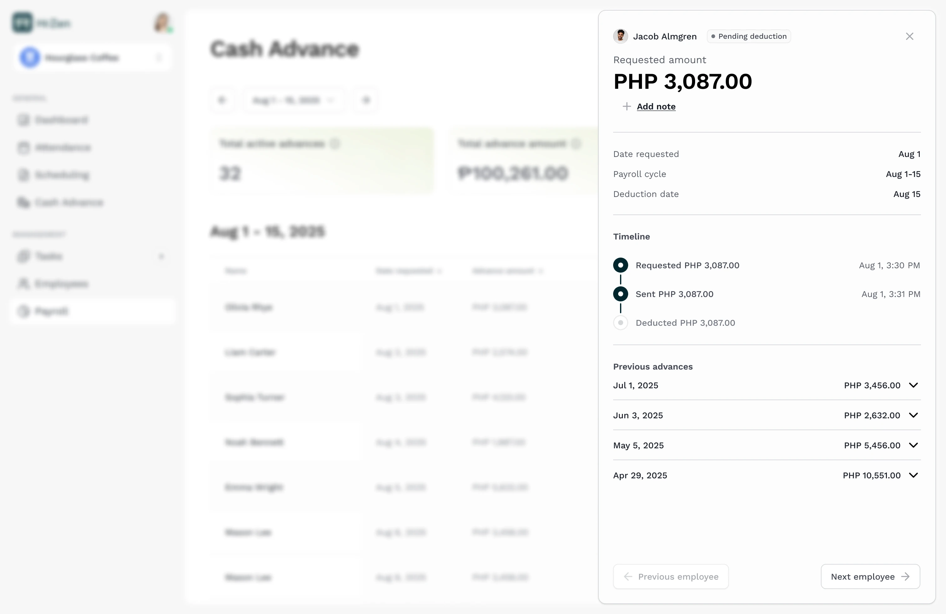 HRZen — screenshot 3
