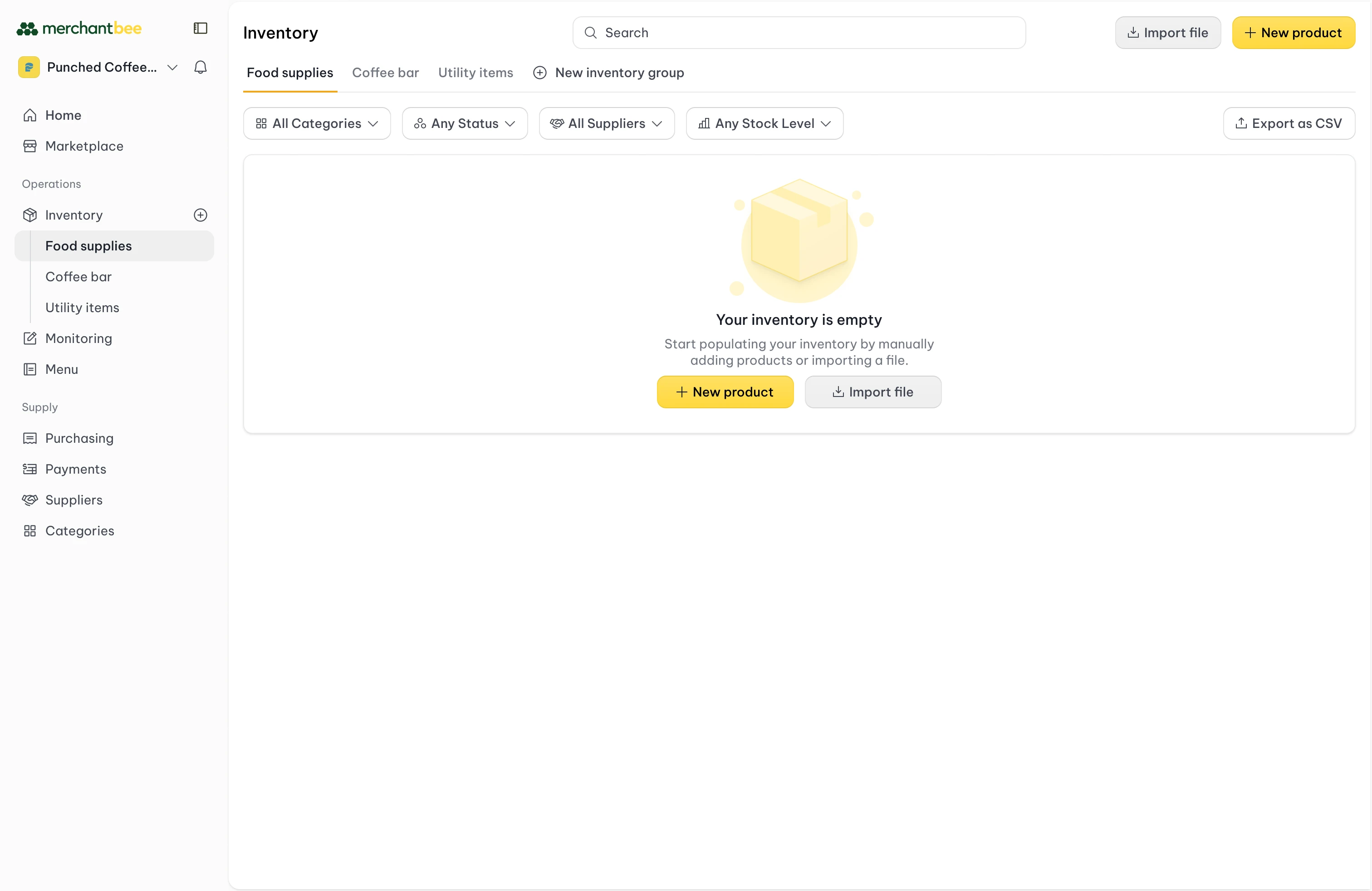 merchantbee — screenshot 2