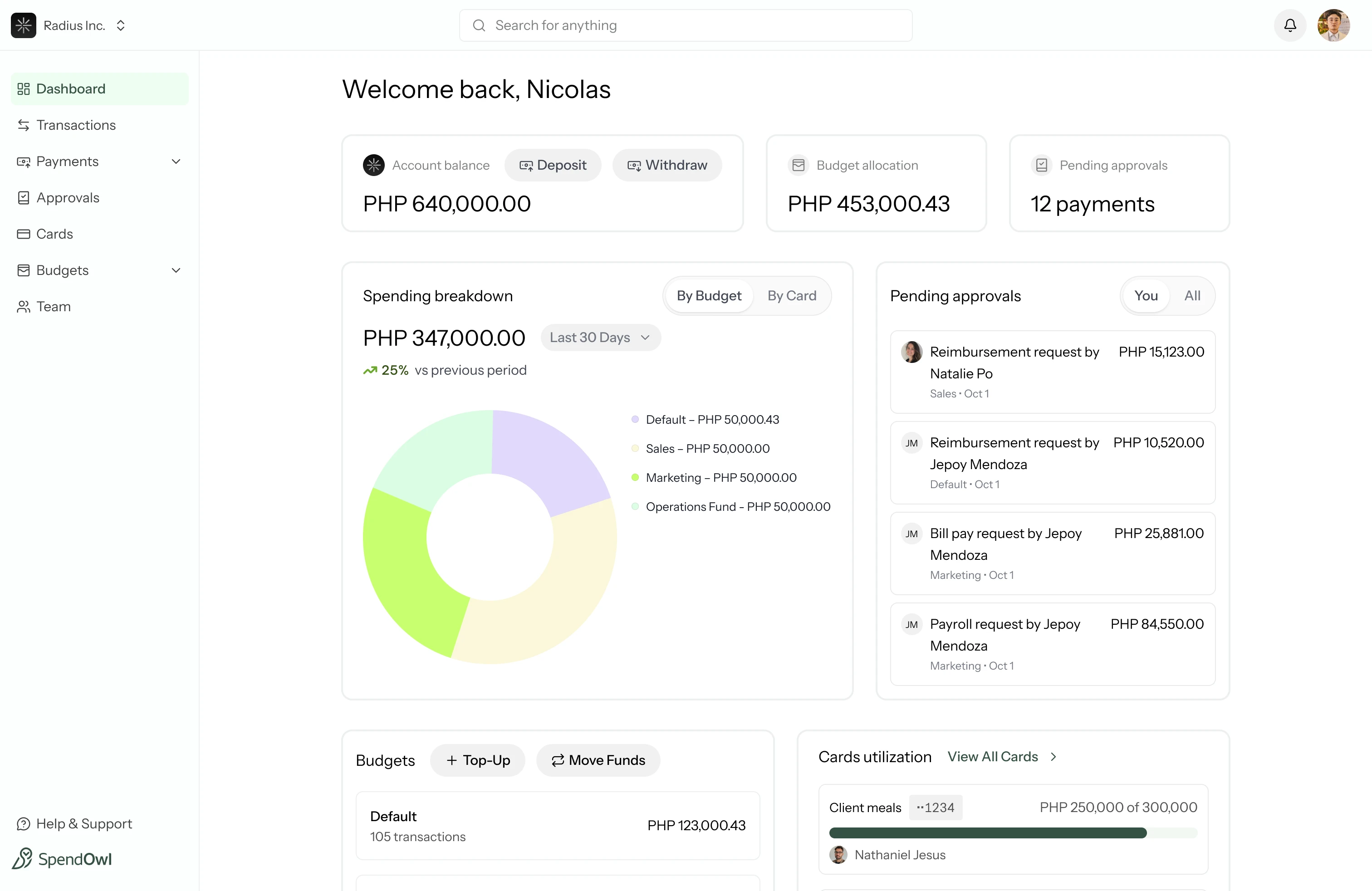 SpendOwl — screenshot 1
